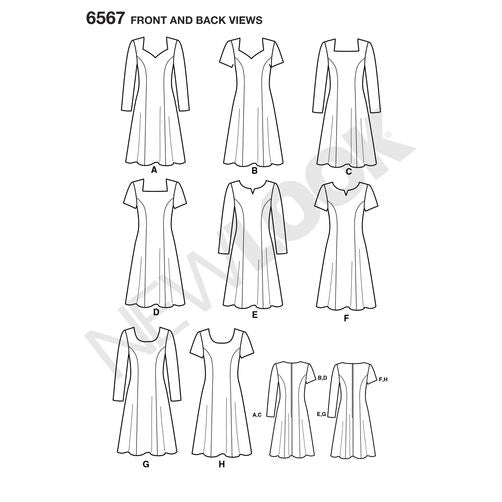 New Look Dresses N6567