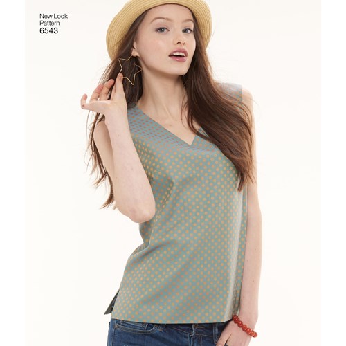 New Look Tops N6543