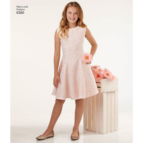 New Look Child/Teens Dresses N6360