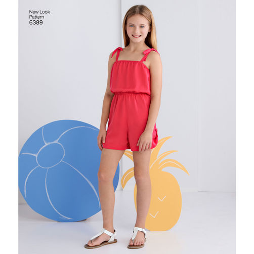 New Look Child Jumpsuit & Dress N6389