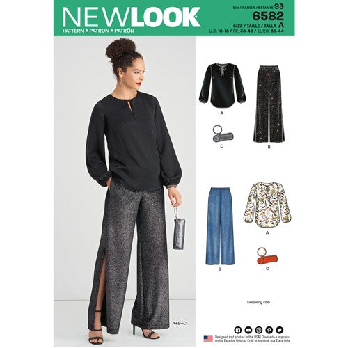 New Look Top and Trousers N6582