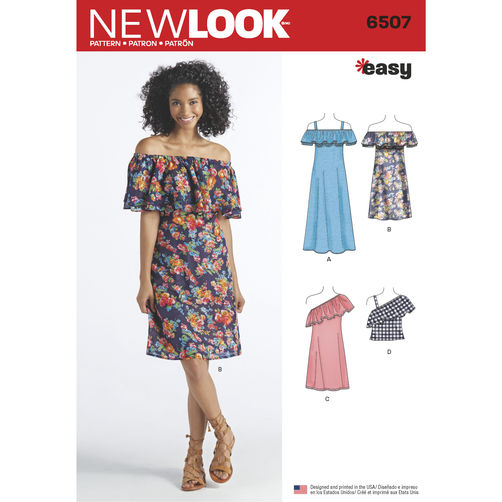 New Look Dresses and Tops N6507