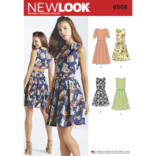 New Look Dresses and Top N6508