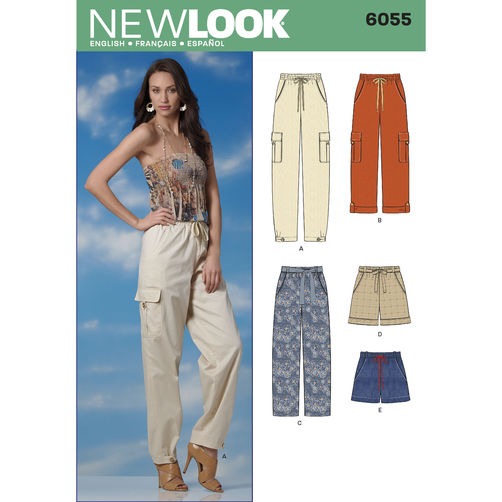 New Look Trousers and Shorts N6055