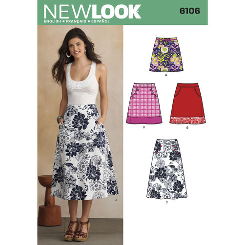 New Look Skirts N6106