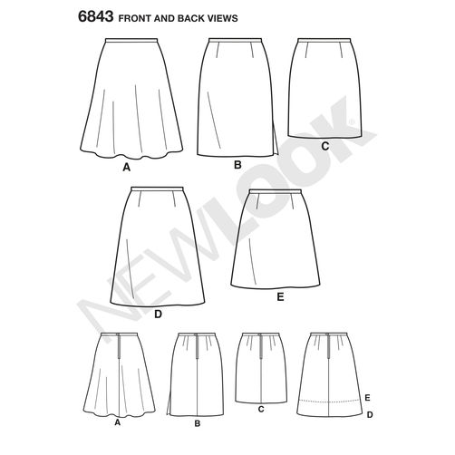 New Look Skirts N6843