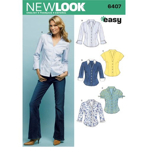 New Look Tops N6407