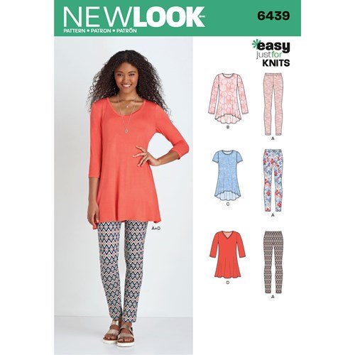 New Look Tunic and Leggings N6439