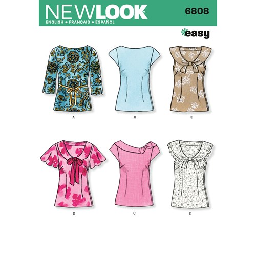 New Look Tops N6808