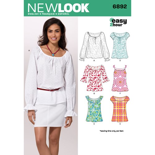 New Look Tops N6892