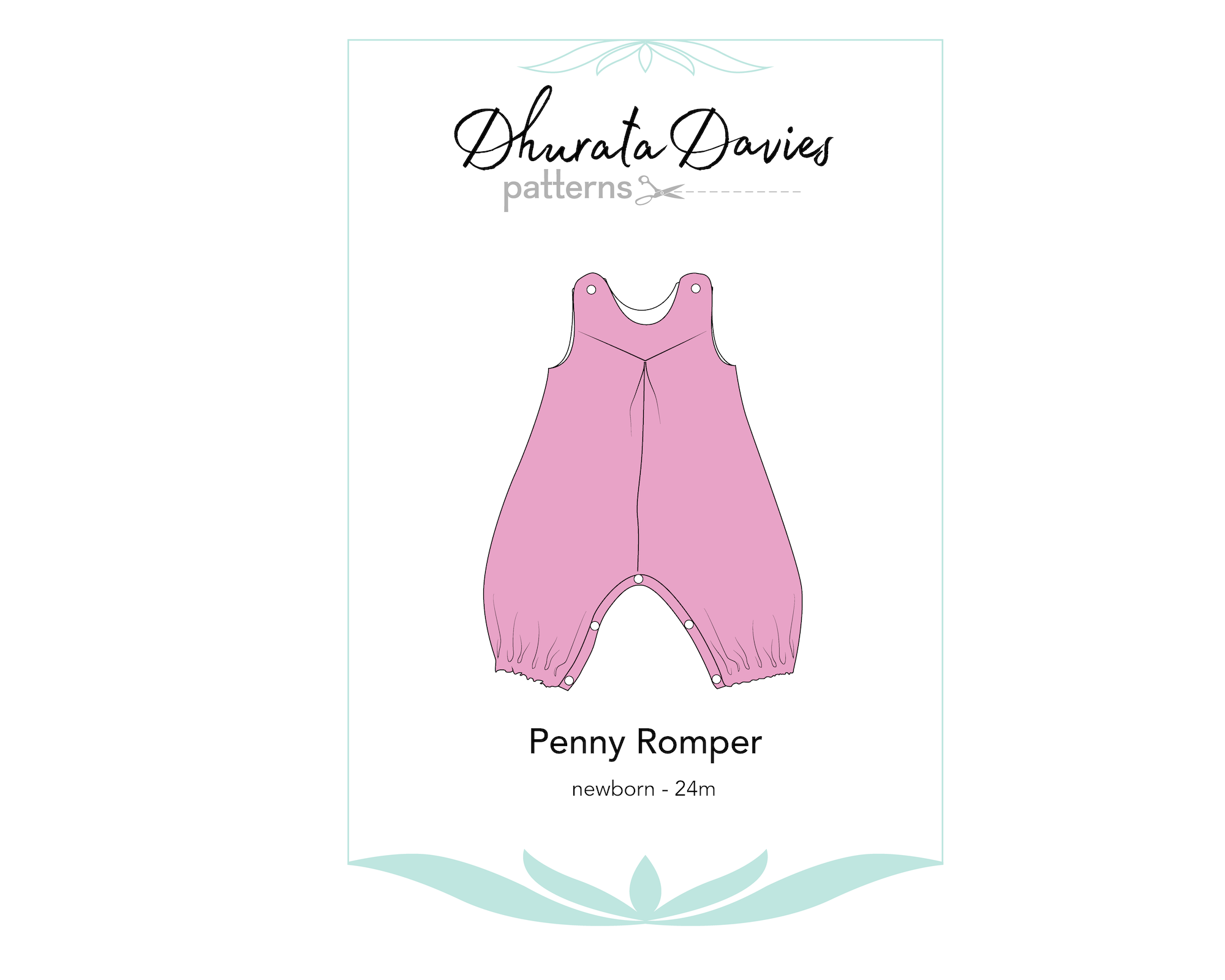Dhurata Davies Patterns Babies' Penny Romper