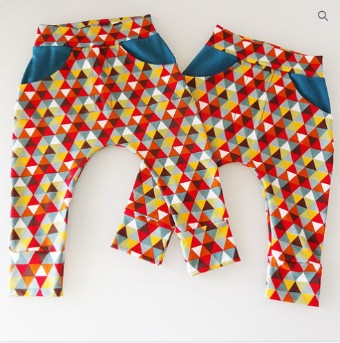 Elemeno Patterns Baby/Child Pocket Joggers