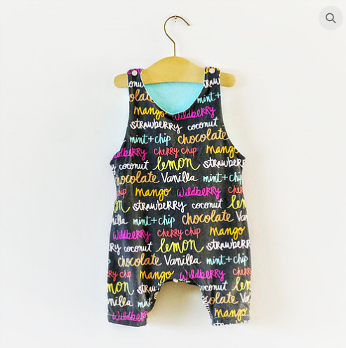 Elemeno Patterns Racerback Romper PDF