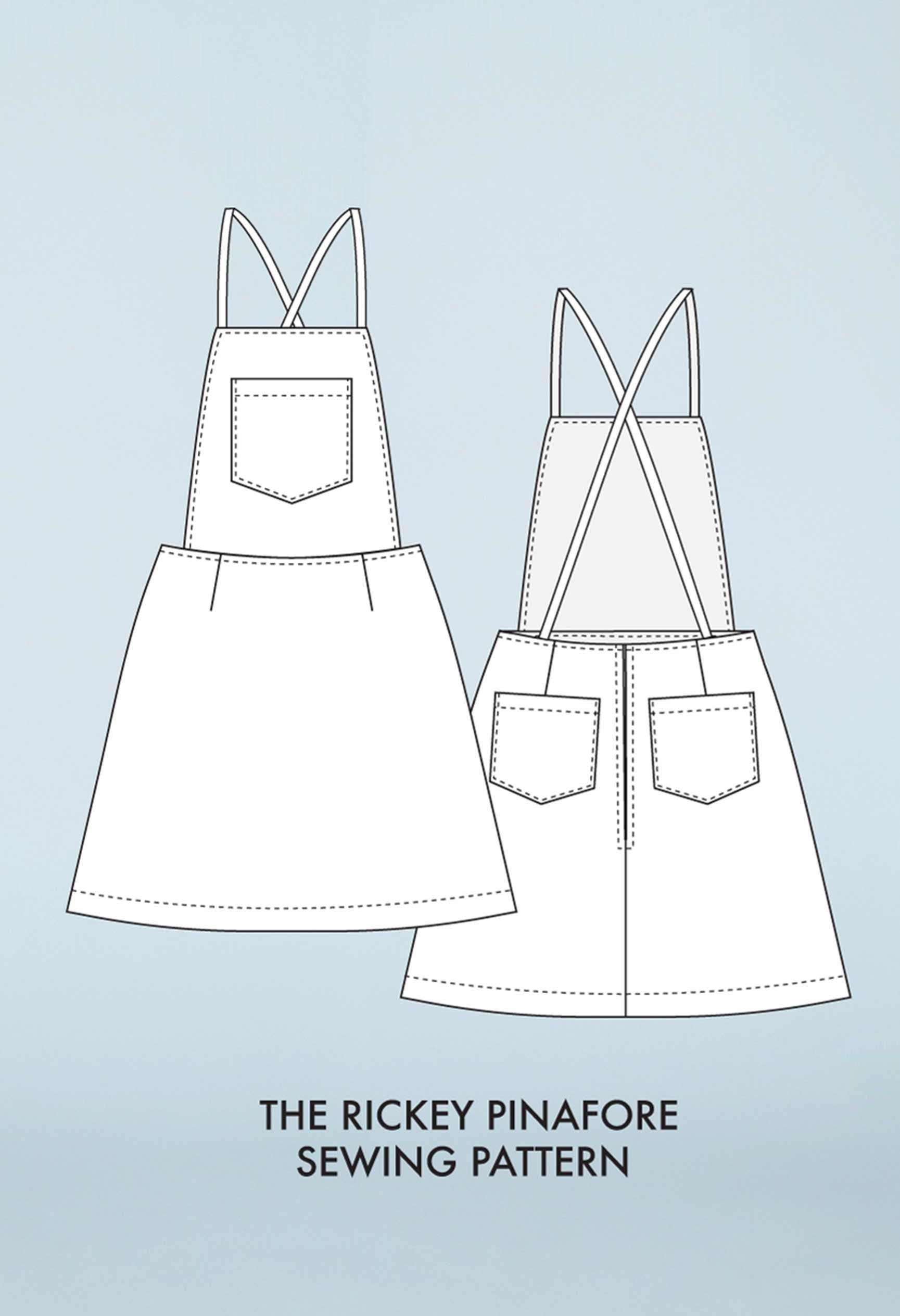 Our Lady of Leisure Rickey Pinafore Dress