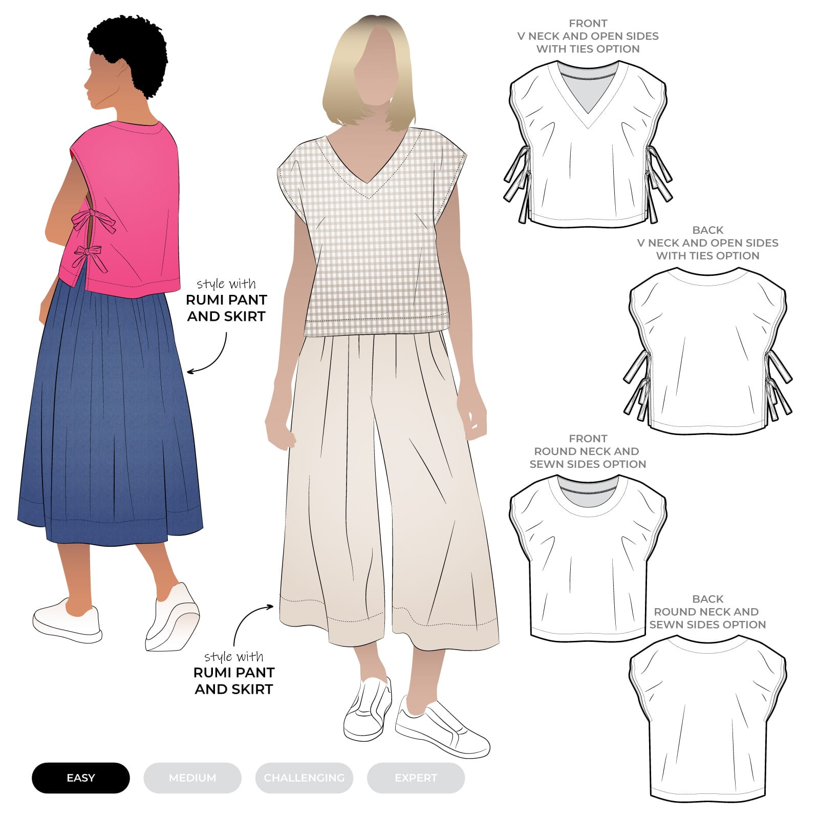 Style Arc Rumi Woven Top