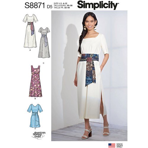 Simplicity Dress S8871