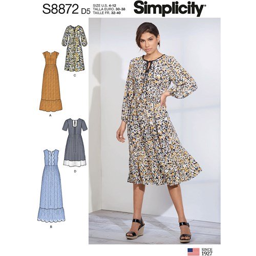 Simplicity Dress S8872