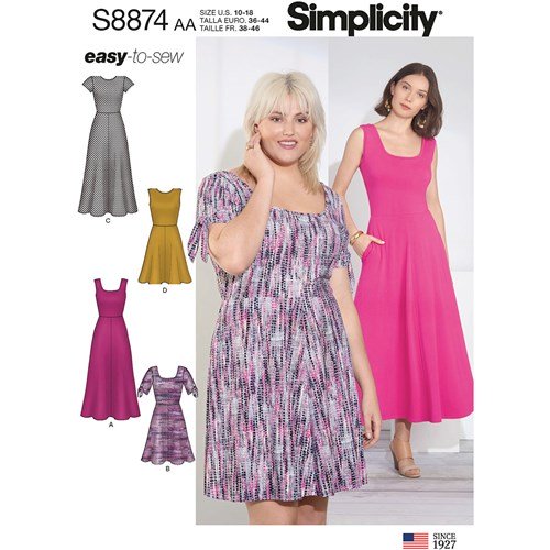 Simplicity Dress S8874