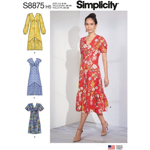 Simplicity Dress S8875