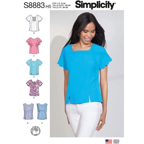 Simplicity Tops S8883