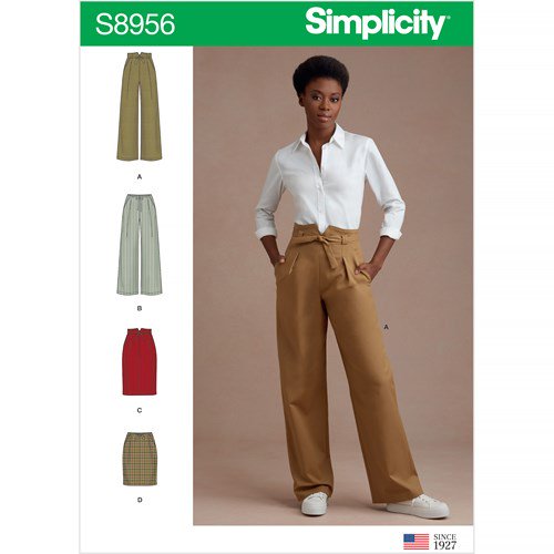 Simplicity Trousers and Skirts S8956