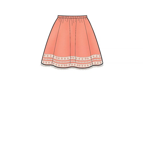 Simplicity Child/Teen Skirts S8961