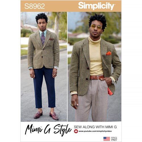 Simplicity Men's Jacket S8962