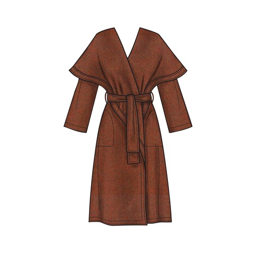 Simplicity Wrap Coats S8990