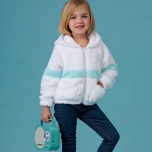 Simplicity Child/Teen Hooded Jacket S8999