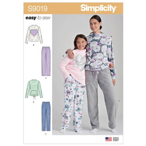 Simplicity Women's/Girl's Nightwear S9019