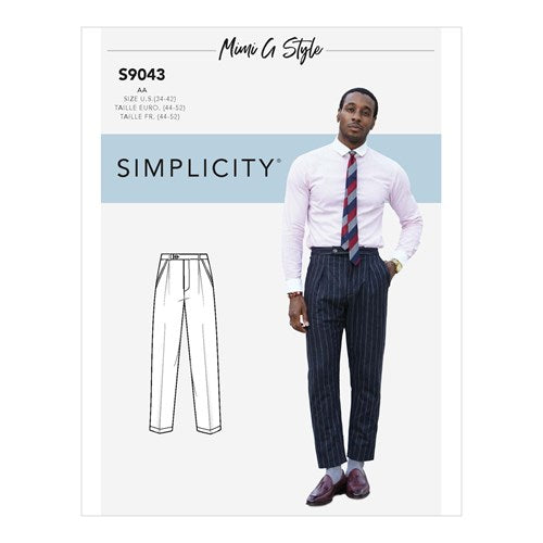 Simplicity Men's Trousers S9043