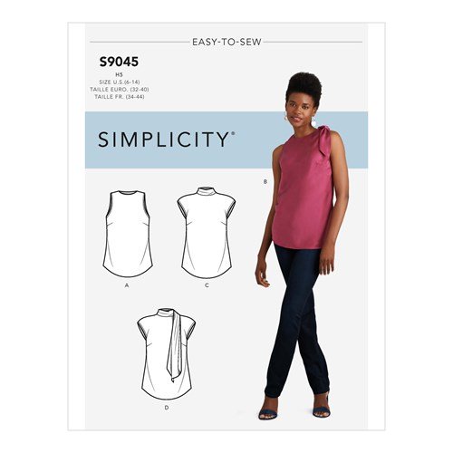 Simplicity Tops S9045