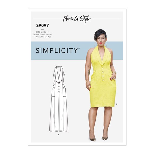 Simplicity Dress and Jumpsuit S9097