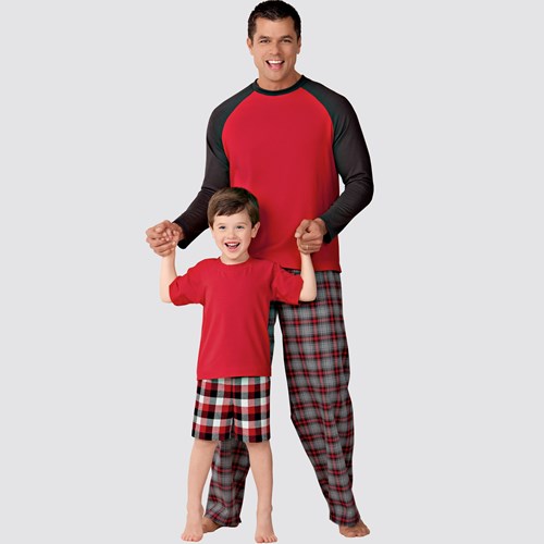 Simplicity Men's/Boys Sleepwear S9128