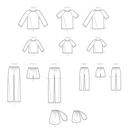 Simplicity Men's/Boys Sleepwear S9128