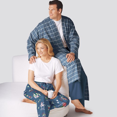 Simplicity Unisex Sleepwear and Robe S9131