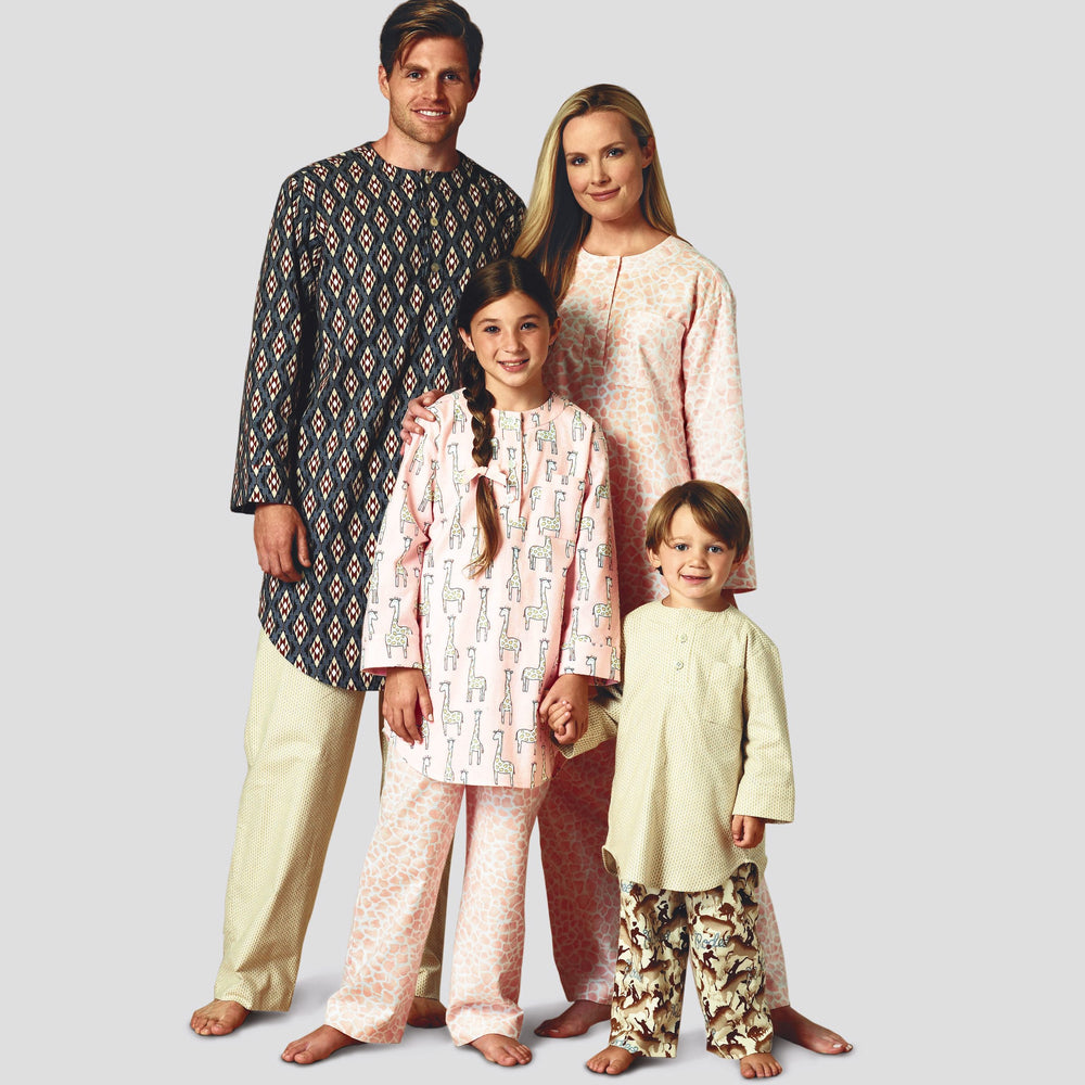 Simplicity Unisex/Child Loungewear S9218