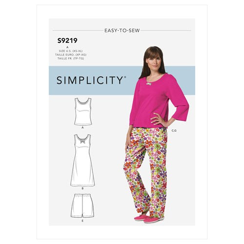 Simplicity Nightwear S9219
