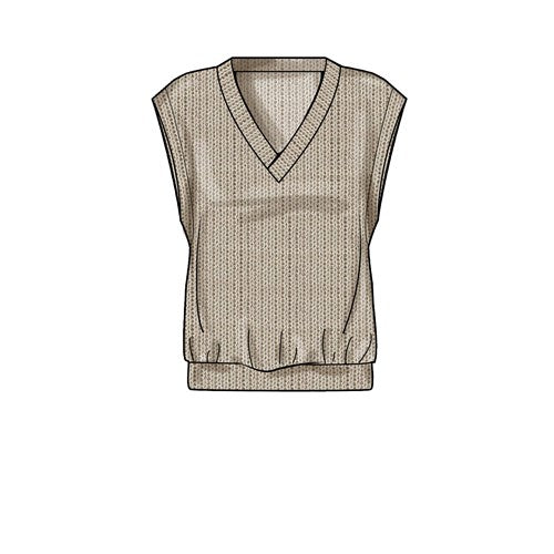 Simplicity Knit Vests S9374