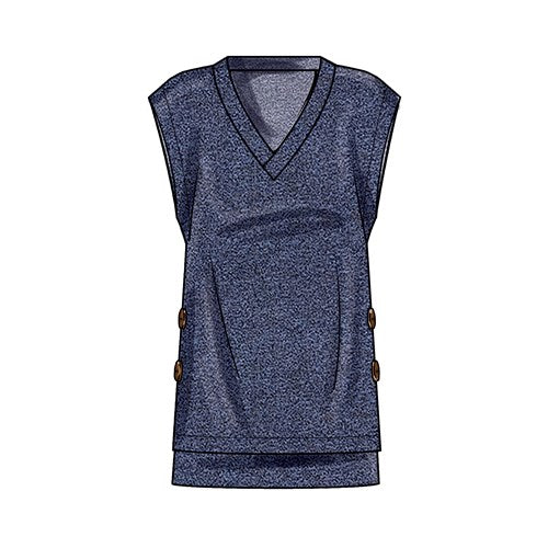 Simplicity Knit Vests S9374