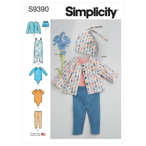 Simplicity Babies Outfit S9390