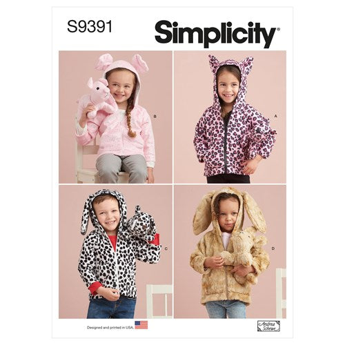 Simplicity Baby/Child Jackets S9391