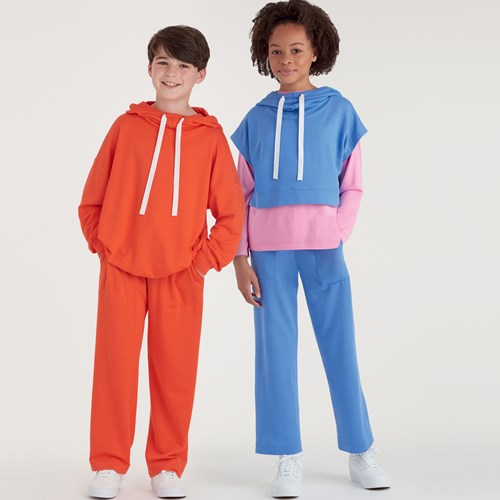 Simplicity Hoodies, Trousers and Tops S9394