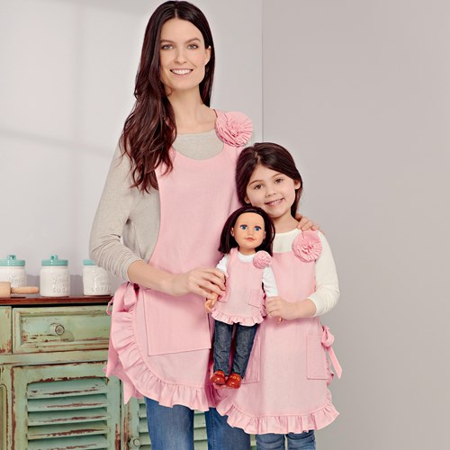 Simplicity Adult/Child Aprons S9407