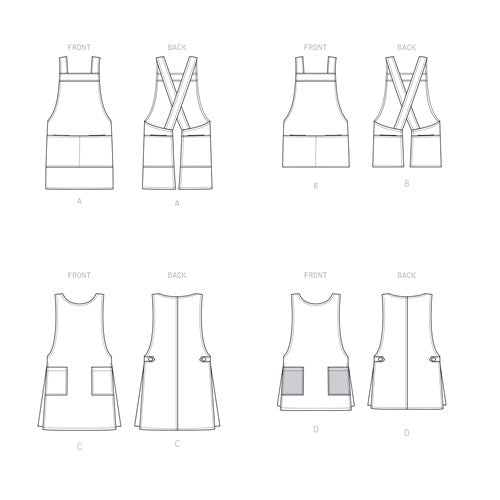 Simplicity Aprons S9409