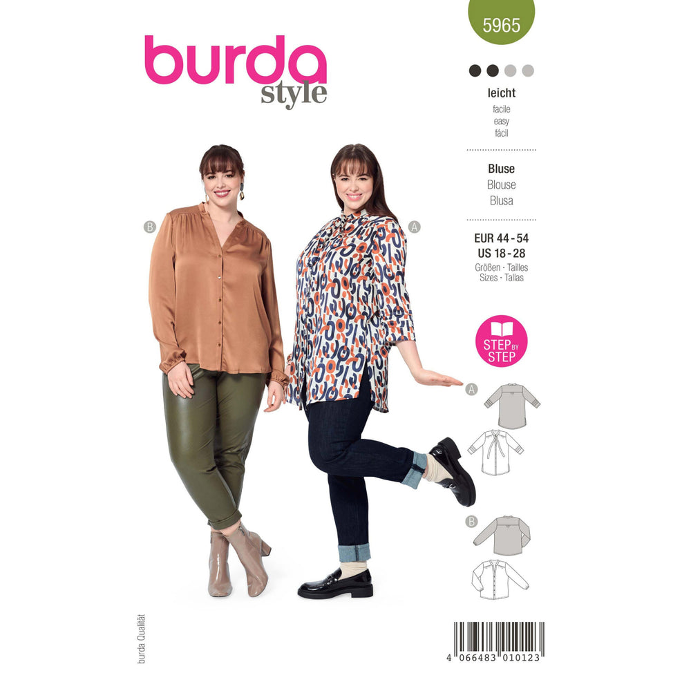 Burda Blouses 5965