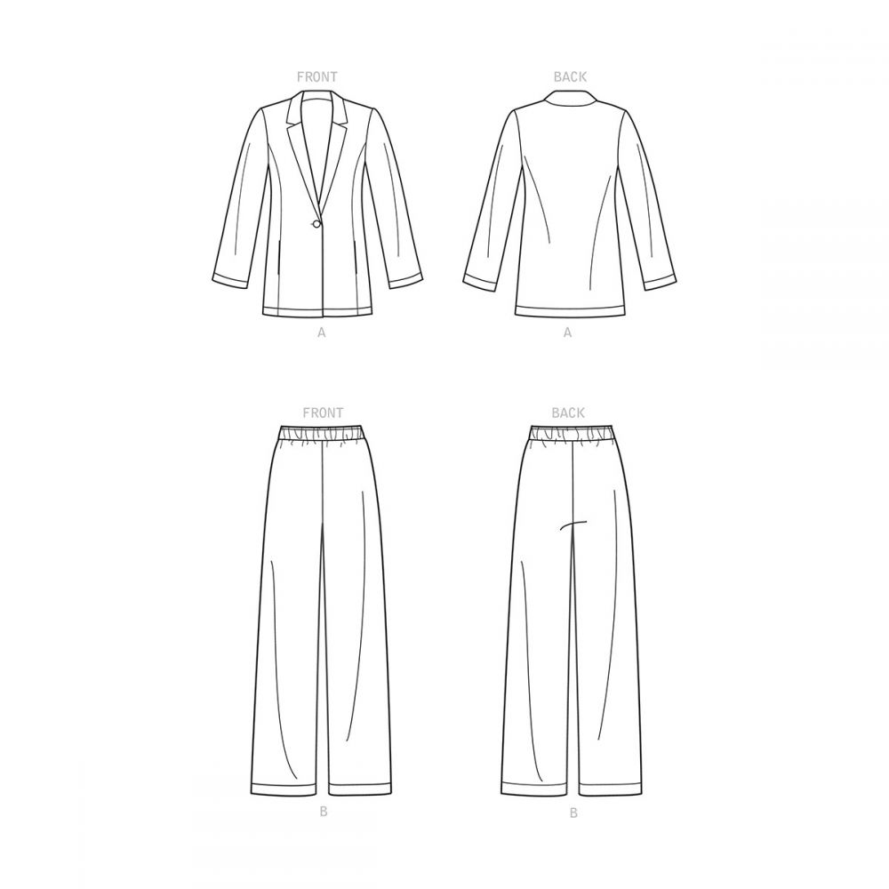 Simplicity Jacket and Trousers S9227