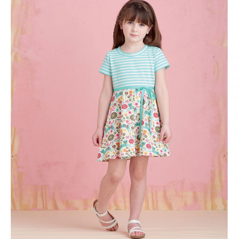 Simplicity Child/Teen Dresses S9322