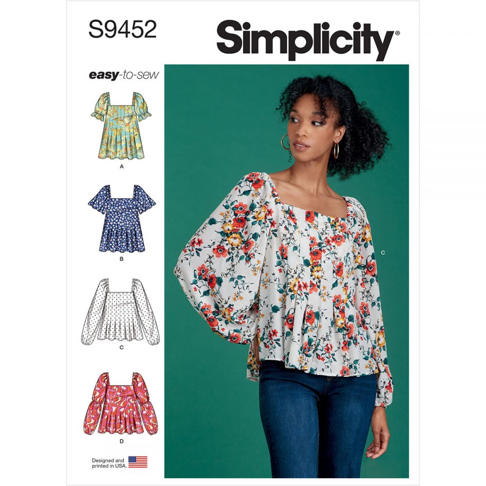 Simplicity Tops S9452