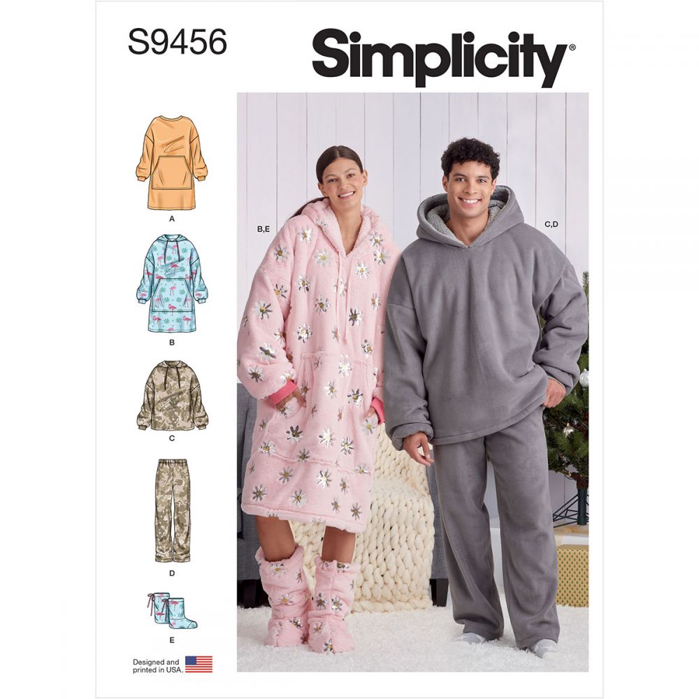 Simplicity Unisex Hoodies and Trousers S9456